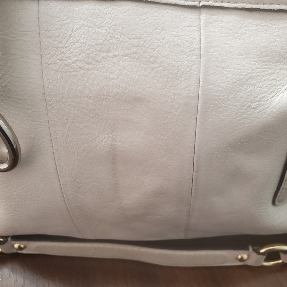 Coach Kristin Parchment Elevated Satchel Rare! - Picture 5 of 5